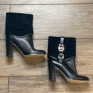 Michael Kors 6.5 Black Felton Boots